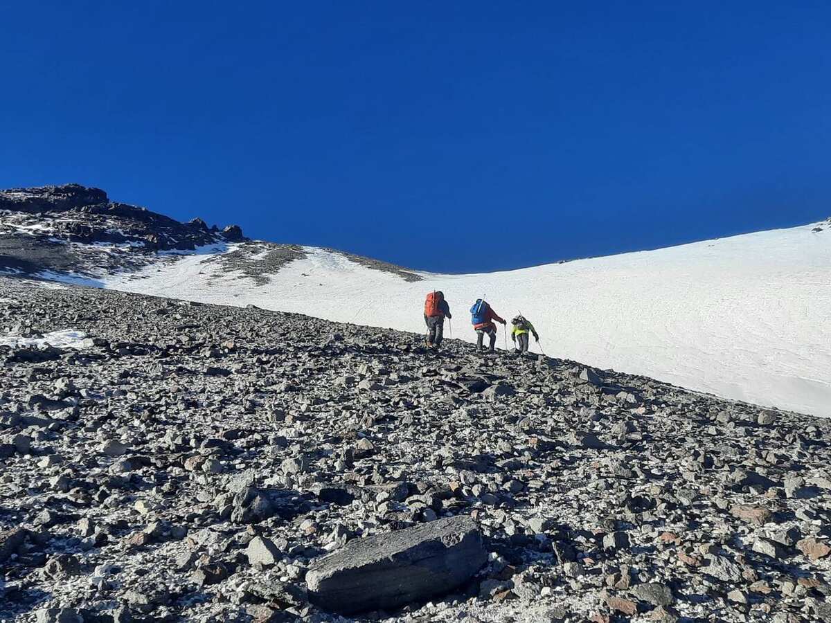 Group trekking