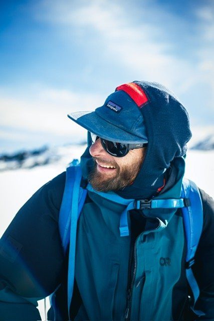 Ismael, Pan American Adventures guide and high-altitude specialist, in the Chilean Andes