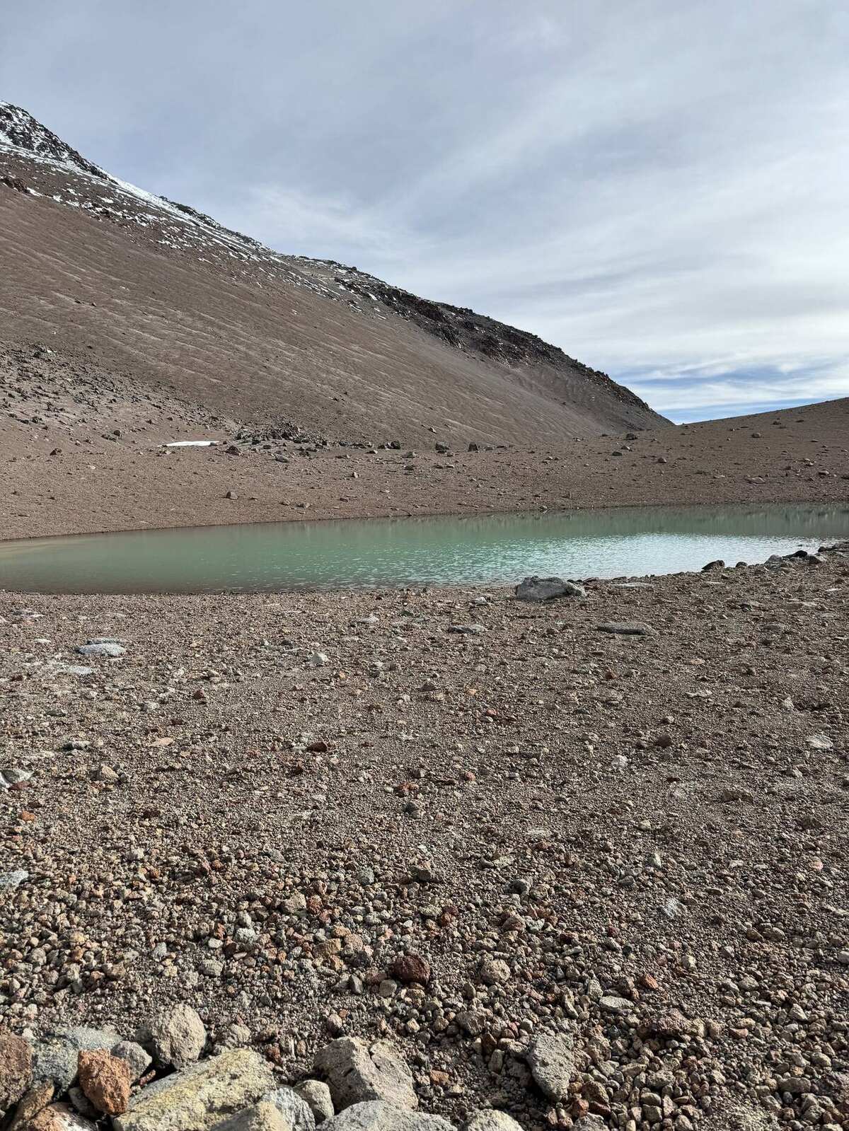 Lake and mountains