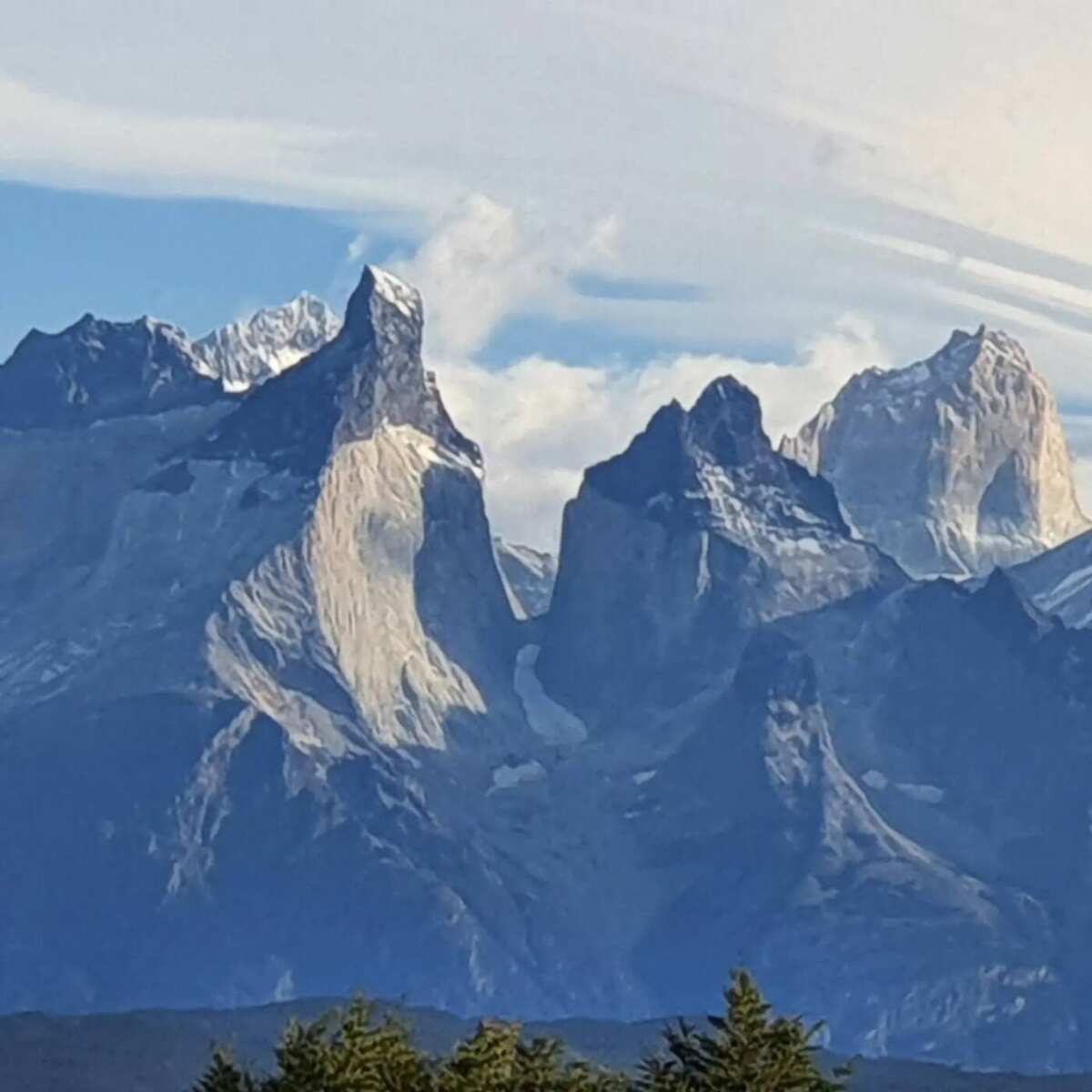 Mountain spires