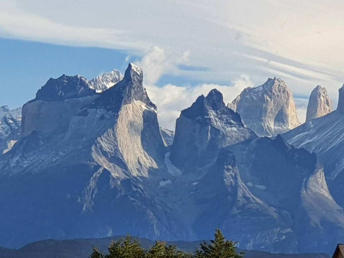 Granite spires of Torres del Paine — a Pan American Adventures custom expedition can take you here